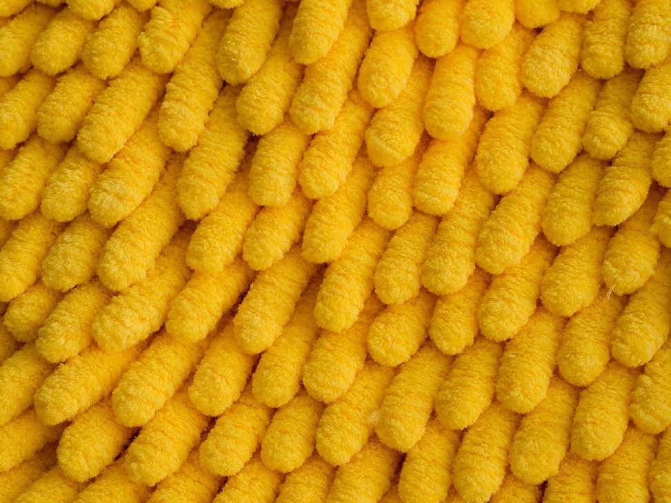Macro of a yellow sponge